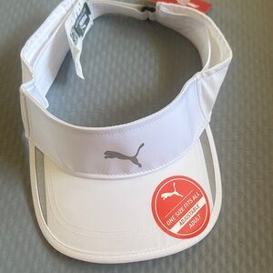 Puma Women’s White Adjustable Visor